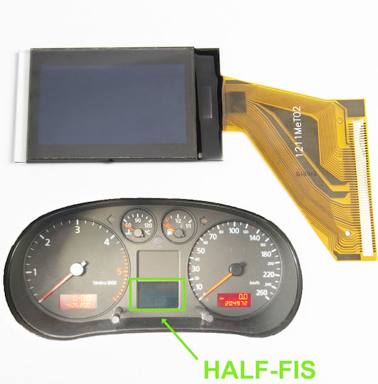 Οθόνη Lcd Καντράν Audi A2 A3 8l A4 B5 A6 C5 8l0920931f