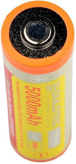 Батерия Vapcell Dulotec 21700 5000mah 10a F2150m Клеми От Едната Страна Dulotec Defender Фенер