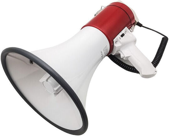 Τηλεβόας Ισχύος 50W σε Κόκκινο Χρώμα
