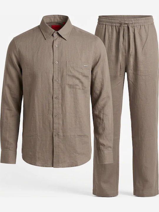 Herrenhosen Herren Camel
