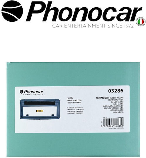 Phonocar DIN Fascia Panels 2 Din for Toyota Corolla 2002-2008