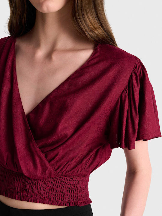 Women's Crop Top Red