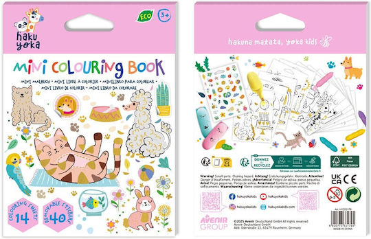 Play N Colour Mini Colouring Book Lovely Pets