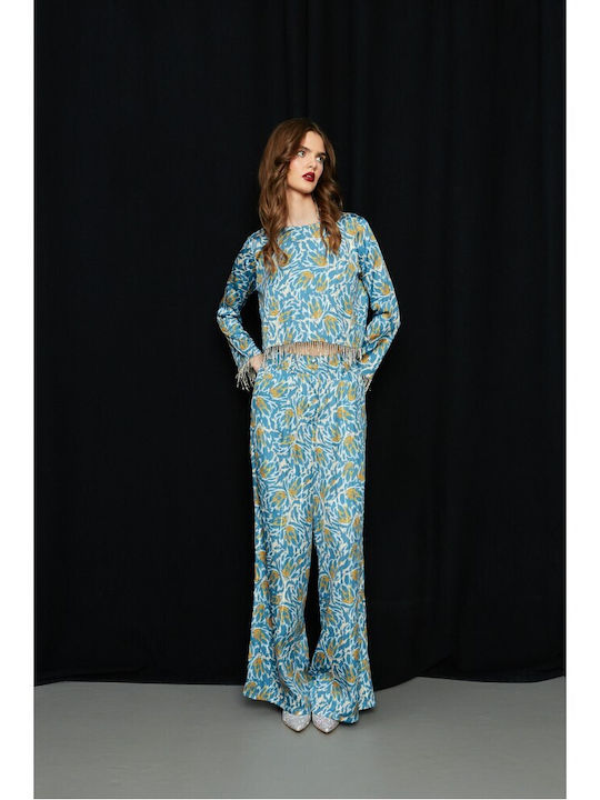Women's Petrol Blue Pantaloons