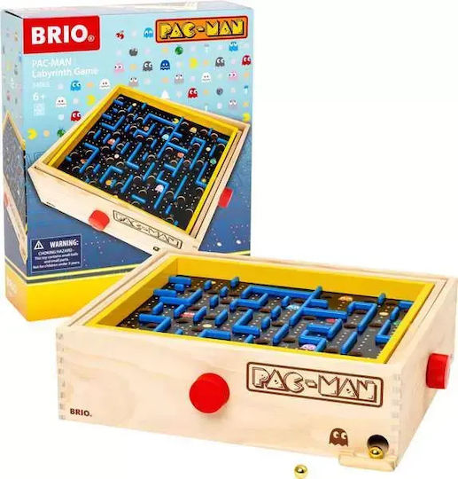 Brio Joc Clasic Labirint de Lemn Pac-man Cod 34065