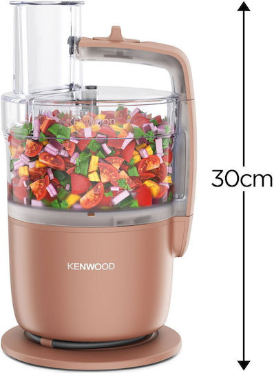 Kenwood Compact Procesoare Alimentare Multifuncționale 650W cu Recipient 1.3l Gri