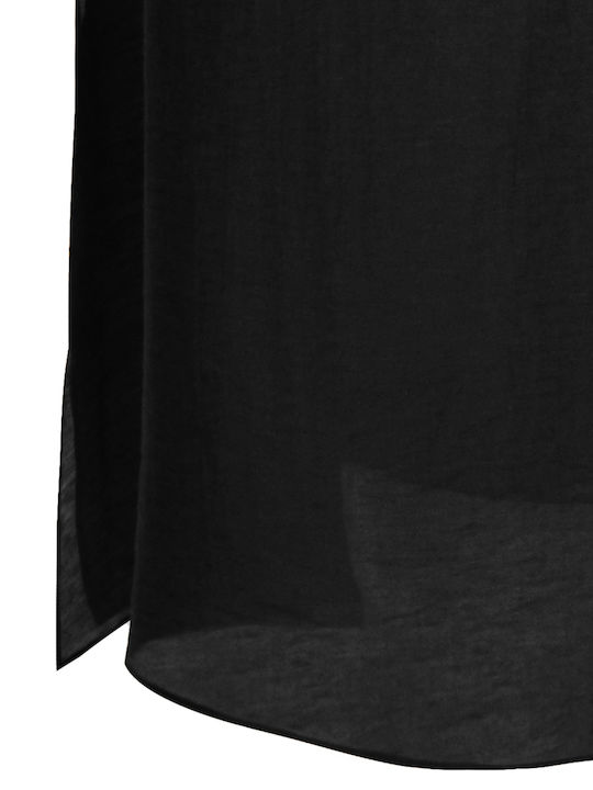 Rochie De Vară Midi Neagră