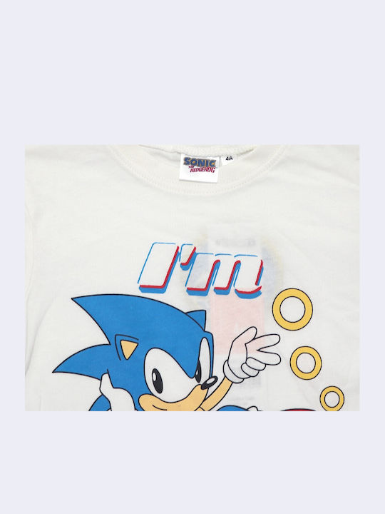 Kinderoberteil Kurzärmelig Weiß Hedgehog