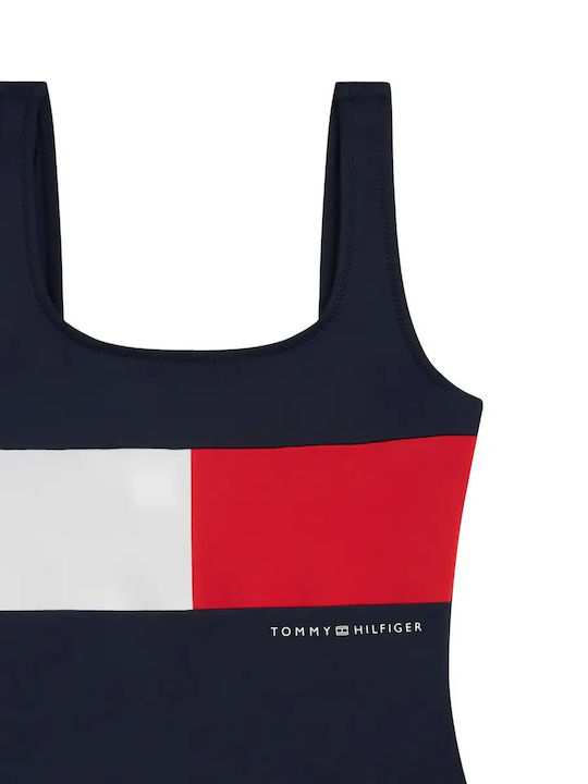 Tommy Hilfiger Детски Костюм За Баня Една Част Син