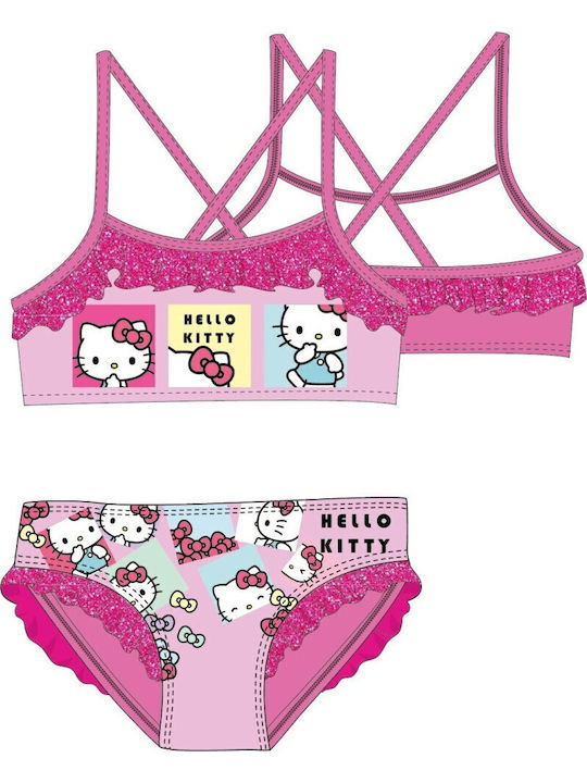 Hello Kitty Kids Bikini Swimwear Pink