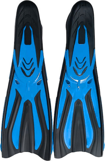 XDive XDive Flipper für Schwimmen Reise Lang Schwarz-Blau
