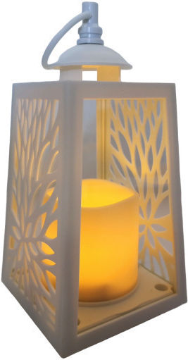 Electric Vigil Oil Lamp Cortina Led Design & White Candle