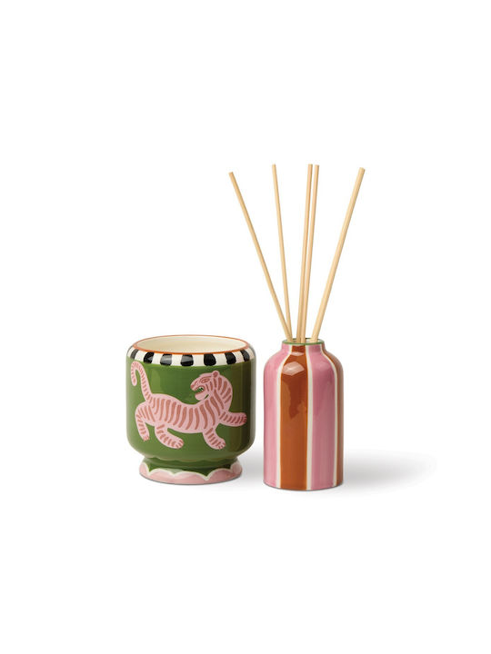 A Dopo Tiger Κεραμικό Diffuser 118ml Black Cedar & Fig Paddywax
