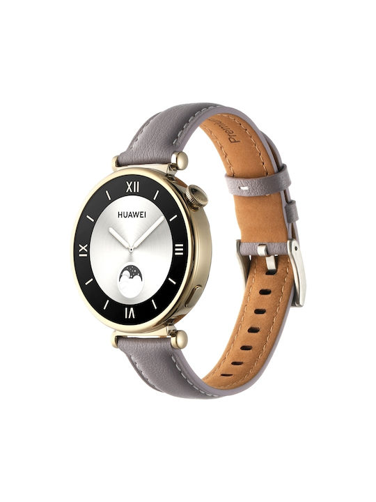 Leather Purple Strap (Huawei Watch GT4/GT5 41mm / GT5 Pro 42mm)