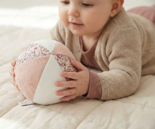 Baby Toy Velvet Baby Rattle Ball Fawn Ella 10cm Bieco