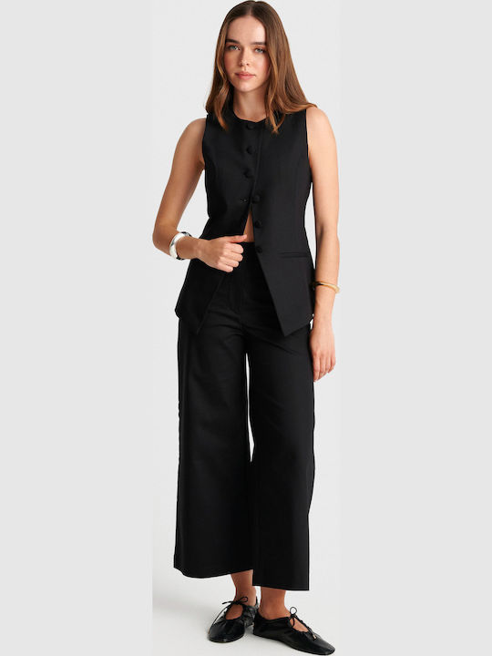 Black Women's Vest