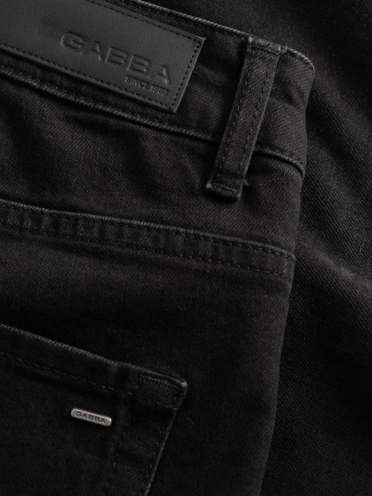 Herren Denim Shorts Schwarz 11969