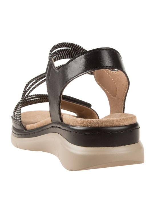 Women's Flat Sandals Black