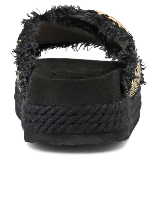 Women's Flat Sandals Black