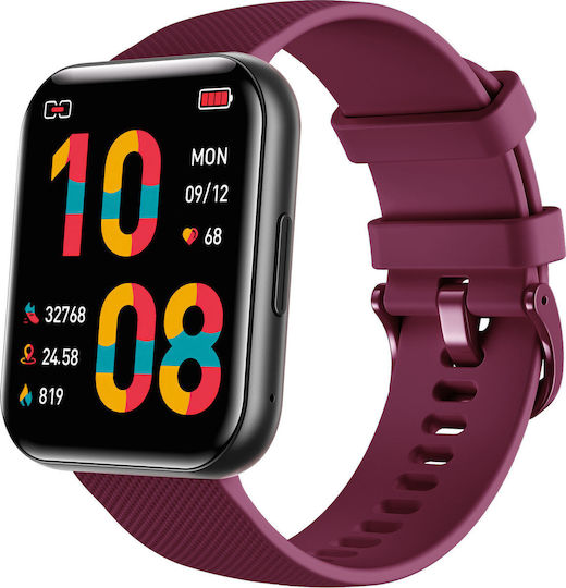 Bemi Exo Smartwatch με Παλμογράφο (Μαύρο)