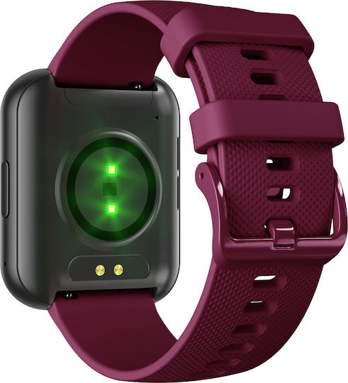 Bemi Exo Smartwatch με Παλμογράφο (Μαύρο)