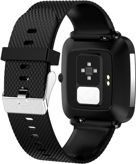 Bemi Odi ECG Smartwatch Mit SIM Und Herzfrequenzmesser Schwarz