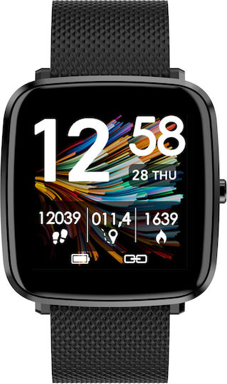 Bemi Odi ECG Smartwatch Mit SIM Und Herzfrequenzmesser Schwarz