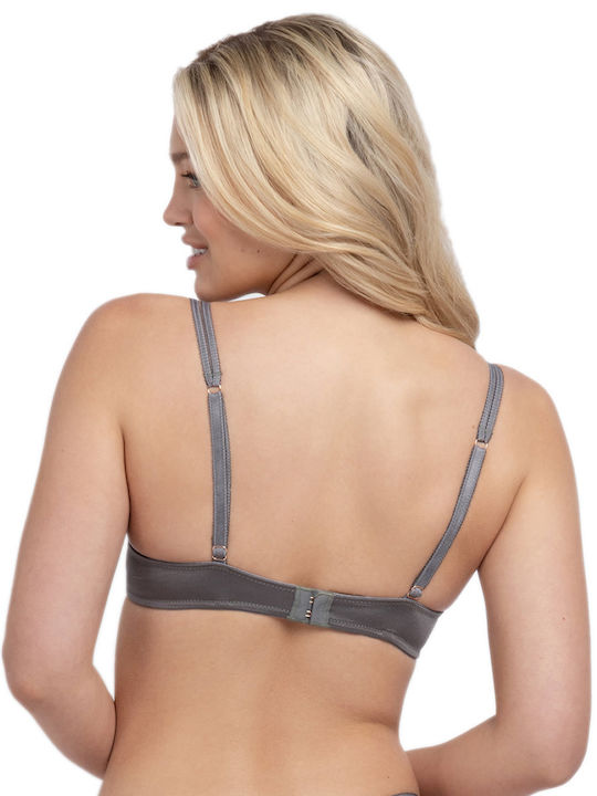 Pink and Grey Plunge Bras 2Pack