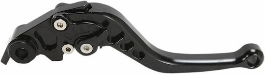 Powerstands Racing Μανέτα Φρένου Clickn Roll Αλουμινένια Ρυθμιζόμενη Κοντή 00-00507-22 Για Yamaha Yzf-r6 600 05-16 Μαύρο