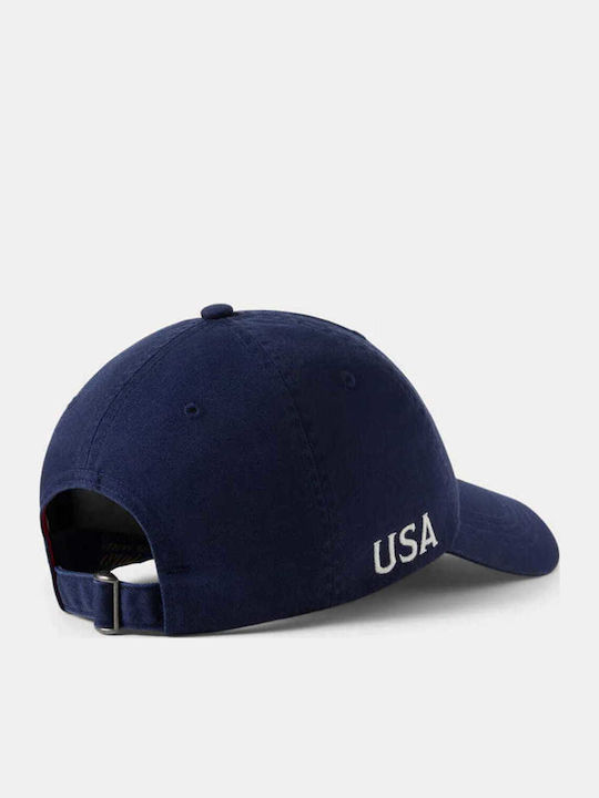 Ανδρικό Καπέλο Jockey Σκούρο Μπλε Polo Ralph Lauren 710b21782001 Polo Ralph Lauren 710b21782001
