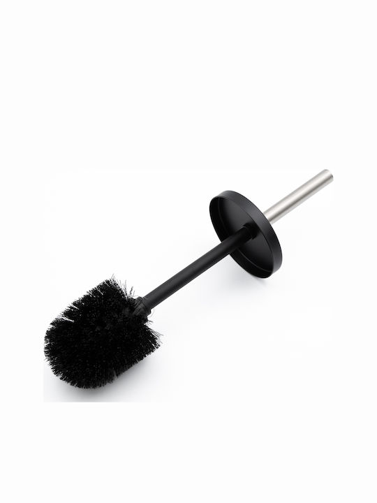 TnS Hotel Classic Metallic Bathroom Toilet Brush Black