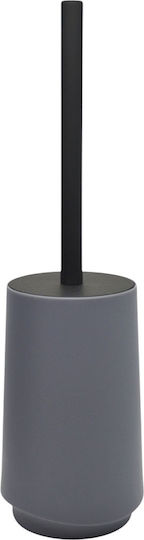 Ankor Plastic Bathroom Brush and Bin Set Soft Close 5l Gray