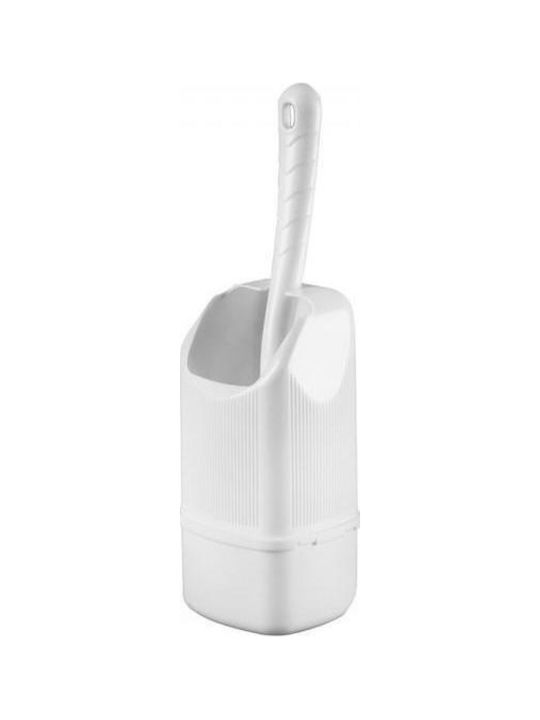 Lampa Plastic Bathroom Toilet Brush White