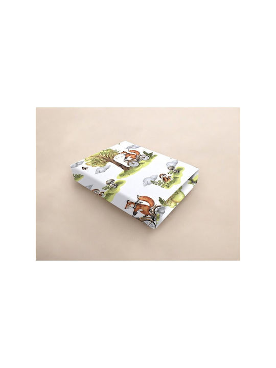 Qmini Baby Cradle Sheet Cotton Fitted 83x50cm