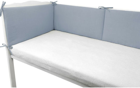 Qmini Gitterbettumrandungen Standard Innen Jeans 30x180cm