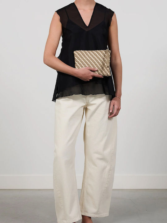 Women's Beige Handbag