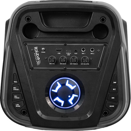 Ibiza Sound Columba-Karaoke Speaker Black