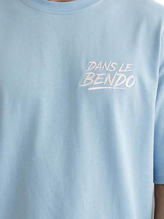 One Piece T-shirt Dans Le Bendo Light Blue Cs-100-lbl