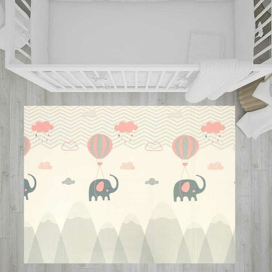 Bocioland Covor Pentru Copii Multicolor 180x150cm