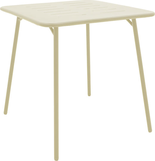 Pakketo Garten- und Outdoor-Möbelsets für kleinen Balkon Moraja 3 Stücke Beige