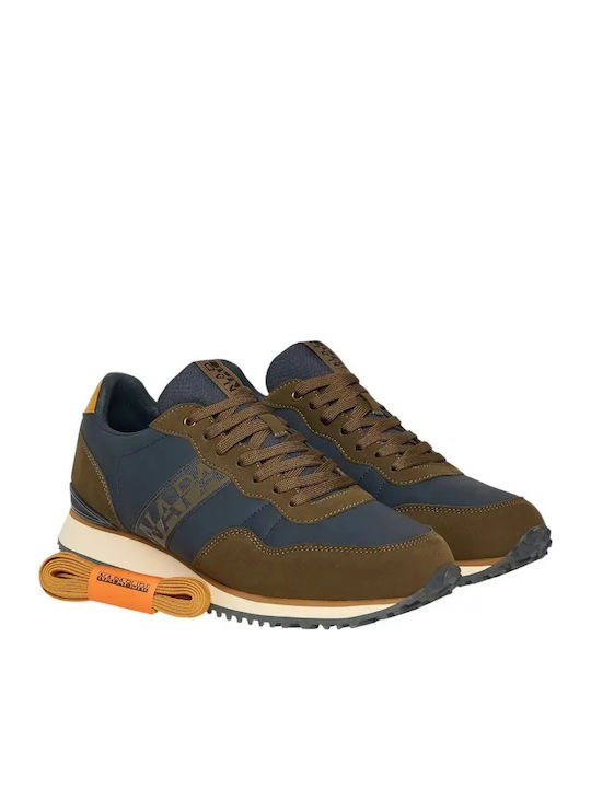Cosmos Men's Sneakers Blue / Brown