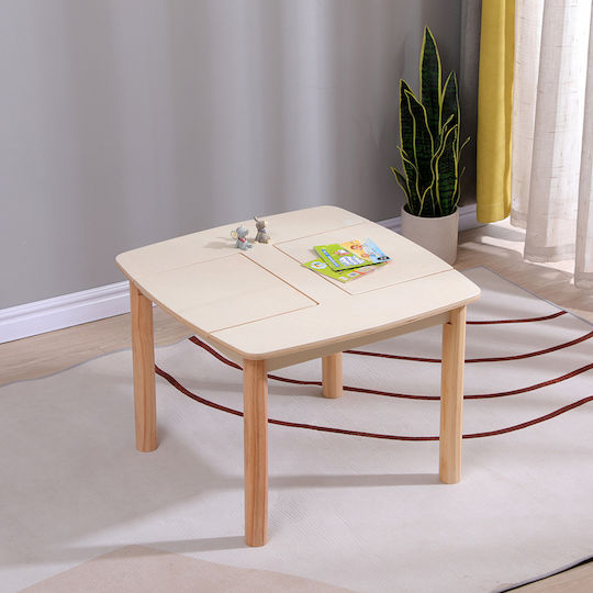Детска Масичка за Рисуване Бежова HomeMarkt Детска Масичка за Рисуване Бежова HomeMarkt