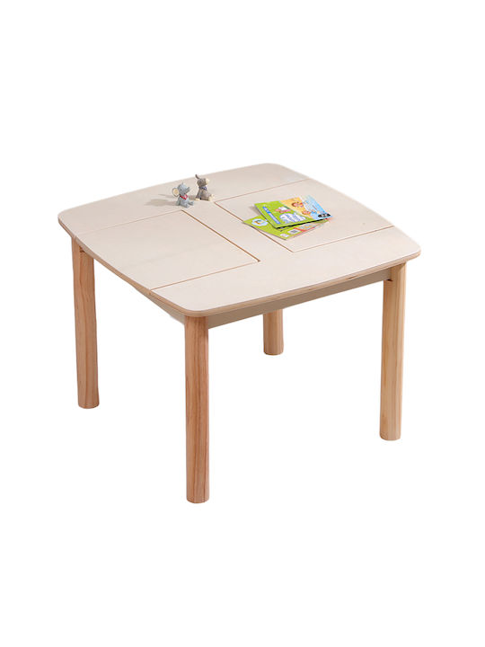 Kids Table for Painting Beige HomeMarkt