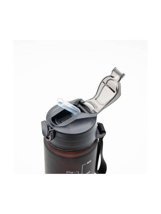 TnS Αθλητικό Παγούρι 750ml Μαύρο