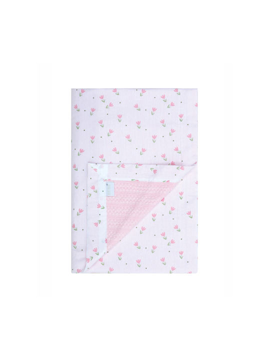 Summer Baby Cot Blanket Stylish Lirio Double-Sided Waffle Cotton Kentia 100x140 1 Piece