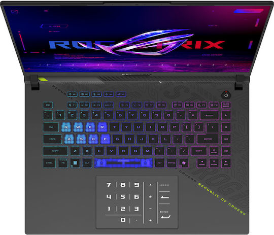 Asus ROG Strix G16 G614FH-RV032 16" FHD+ 165Hz Ryzen 9-9955HX 32GB 1TB SSD GeForce RTX 5050 Fără Sistem De Operare Tastatură Internațională Engleză
