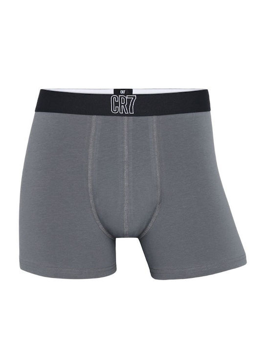 Boxeri pentru Bărbați Negru-Negru-Gri 3Pack
