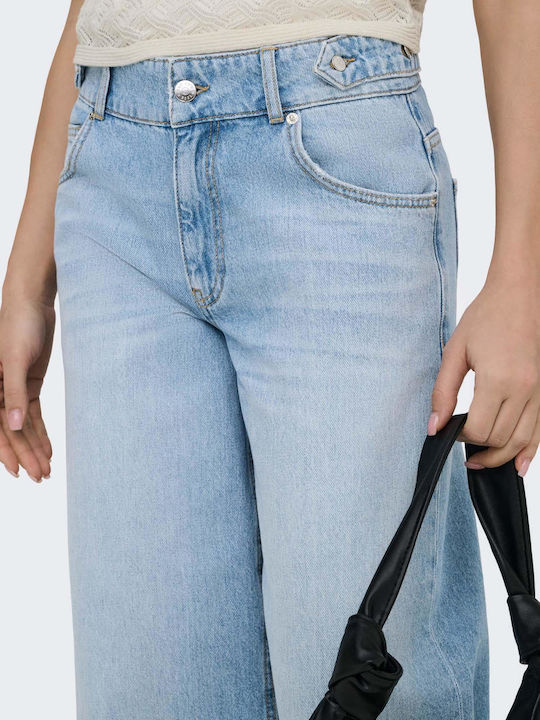 Damen Jeans Hosen in Breit Bein Stil