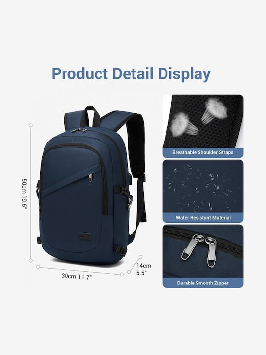 Miss Lulu Backpack Μπλε