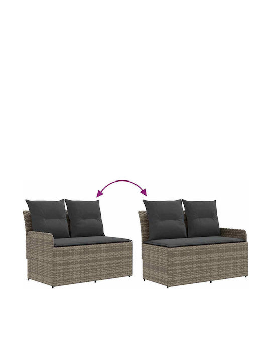 Outdoor Corner Rattan Sofa With Cushions